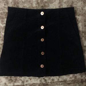 Corduroy skirt